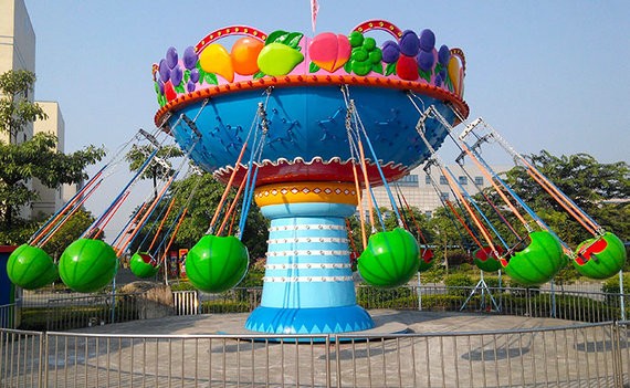 蚌埠游乐园旋转飞椅